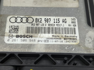 2012 Audi A4 PCM Engine Control Computer ECU ECM PCU OEM P/N:8K2 907 115 AG Fits OEM Used Auto Parts