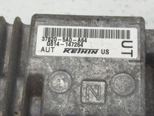 2015 Honda Accord PCM Engine Control Computer ECU ECM PCU OEM P/N:37820-5A0-A64 37820-5A1-L64, 37820-5A1-L63, 37820-5A1-L54 Fits OEM Used Auto Parts