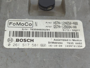 2017-2019 Ford Fusion PCM Engine Control Computer ECU ECM PCU OEM P/N:KS7A-12A650-BCA HS7A-12A650-ABB Fits Fits 2017 2018 2019 OEM Used Auto Parts