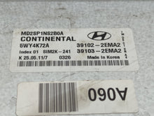 2011-2013 Hyundai Elantra PCM Engine Control Computer ECU ECM PCU OEM P/N:39103-2EMN3 39102-2EMN3 Fits Fits 2011 2012 2013 OEM Used Auto Parts