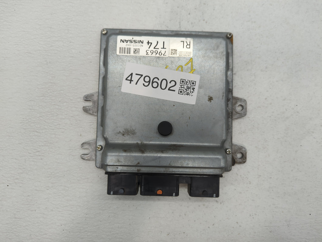 2014 Nissan Rogue Select PCM Engine Control Computer ECU ECM PCU OEM P/N:NEC005-662 NEC005-659, NEC002-688 Fits Fits 2013 2015 OEM Used Auto Parts