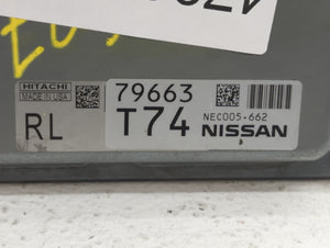 2014 Nissan Rogue Select PCM Engine Control Computer ECU ECM PCU OEM P/N:NEC005-662 NEC005-659, NEC002-688 Fits Fits 2013 2015 OEM Used Auto Parts