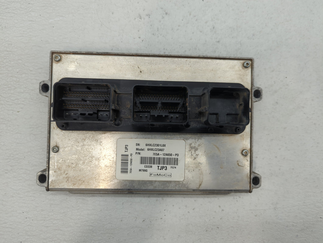 2007-2009 Mercury Milan PCM Engine Control Computer ECU ECM PCU OEM P/N:9E5A-12A650-HB 9E5A-12A650-FB Fits Fits 2007 2008 2009 OEM Used Auto Parts