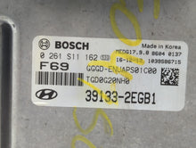 2016-2017 Hyundai Elantra Gt PCM Engine Control Computer ECU ECM PCU OEM P/N:39133-2EGB1 Fits Fits 2016 2017 OEM Used Auto Parts