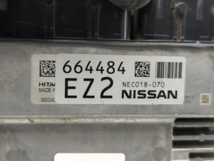 2017 Nissan Pathfinder PCM Engine Control Computer ECU ECM PCU OEM P/N:NEC030-020 NEC018-070, NEC030-025, NEC018-069 Fits OEM Used Auto Parts