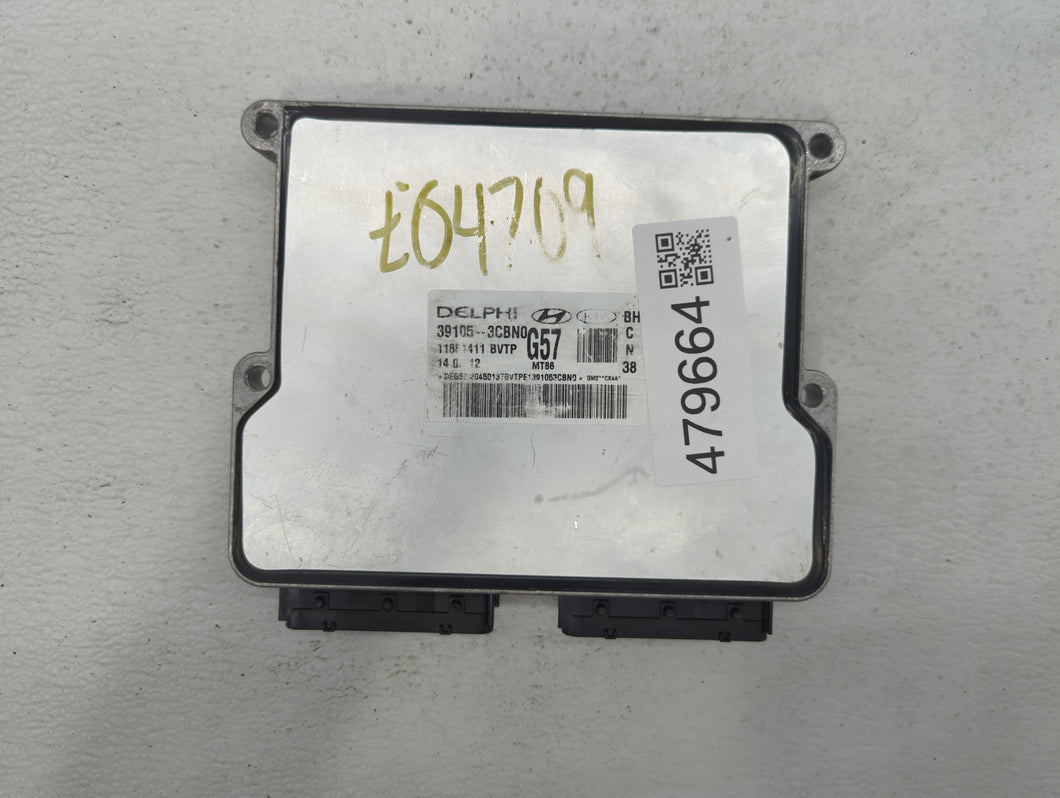 2012-2014 Hyundai Genesis PCM Engine Control Computer ECU ECM PCU OEM P/N:39105-3CBN2 39105-3CBN0 Fits Fits 2012 2013 2014 OEM Used Auto Parts