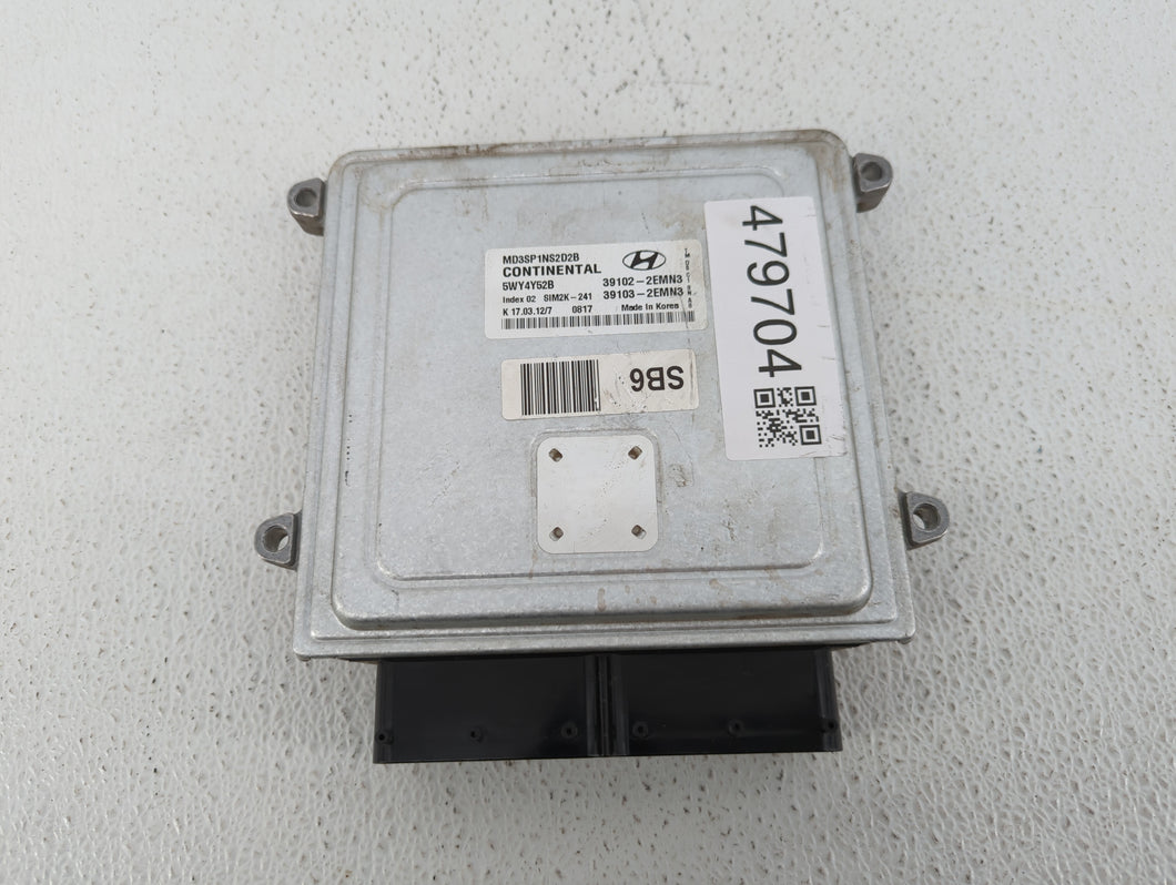 2011-2013 Hyundai Elantra PCM Engine Control Computer ECU ECM PCU OEM P/N:39103-2EMN3 39102-2EMN3 Fits Fits 2011 2012 2013 OEM Used Auto Parts