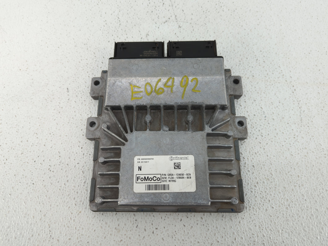 2015-2017 Ford F-150 PCM Engine Control Computer ECU ECM PCU OEM P/N:FL3A-12B684-BEB GB5A-12A650-BZA Fits OEM Used Auto Parts