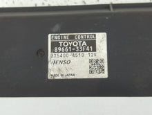 2010 Lexus Es350 PCM Engine Control Computer ECU ECM PCU OEM P/N:89661-33F40 89661-33F41 Fits OEM Used Auto Parts