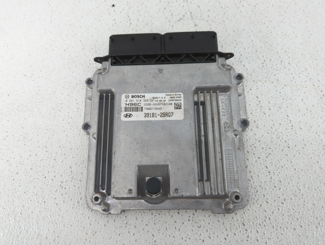 2015-2017 Hyundai Accent PCM Engine Control Computer ECU ECM PCU OEM P/N:39110-2BRB5 39110-2BRG5 Fits Fits 2015 2016 2017 OEM Used Auto Parts