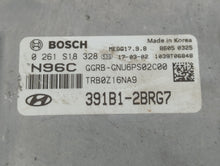 2015-2017 Hyundai Accent PCM Engine Control Computer ECU ECM PCU OEM P/N:39110-2BRB5 39110-2BRG5 Fits Fits 2015 2016 2017 OEM Used Auto Parts