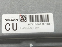 2012 Nissan Rogue PCM Engine Control Computer ECU ECM PCU OEM P/N:MEC112-120 D1 NEC000-641, MEC112-100 D1, NEC000-643 Fits OEM Used Auto Parts