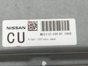 2012 Nissan Rogue PCM Engine Control Computer ECU ECM PCU OEM P/N:MEC112-120 D1 NEC000-641, MEC112-100 D1, NEC000-643 Fits OEM Used Auto Parts