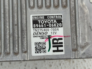 2012-2014 Toyota Camry PCM Engine Control Computer ECU ECM PCU OEM P/N:89661-06K21 39103-2EXB1 Fits Fits 2012 2013 2014 OEM Used Auto Parts