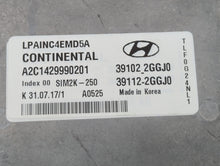 2018-2019 Hyundai Sonata PCM Engine Control Computer ECU ECM PCU OEM P/N:39112-2GGJ0 39102-2GGJ0 Fits Fits 2018 2019 OEM Used Auto Parts