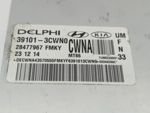 2016-2017 Kia Sorento PCM Engine Control Computer ECU ECM PCU OEM P/N:39101-3CWN0 Fits Fits 2016 2017 OEM Used Auto Parts