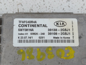 2015 Kia Optima PCM Engine Control Computer ECU ECM PCU OEM P/N:39108-2GBJ1 39138-2GBJ1 Fits OEM Used Auto Parts