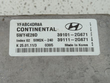 2011-2014 Hyundai Sonata PCM Engine Control Computer ECU ECM PCU OEM P/N:39111-2G671 39101-2G671 Fits Fits 2011 2012 2013 2014 OEM Used Auto Parts