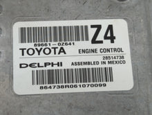 2016 Toyota Corolla PCM Engine Control Computer ECU ECM PCU OEM P/N:89661-0Z630 89661-0Z641, 89661-0Z640 Fits OEM Used Auto Parts