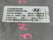 2015-2017 Hyundai Sonata PCM Engine Control Computer ECU ECM PCU OEM P/N:39111-2GGL8 39101-2GGL8 Fits Fits 2015 2016 2017 OEM Used Auto Parts