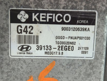 2015 Hyundai Elantra Gt PCM Engine Control Computer ECU ECM PCU OEM P/N:39193-2EGE0 39133-2EGE0 Fits OEM Used Auto Parts