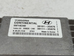 2011-2014 Hyundai Sonata PCM Engine Control Computer ECU ECM PCU OEM P/N:39111-2G678 39101-2G678 Fits Fits 2011 2012 2013 2014 OEM Used Auto Parts