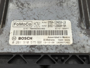 2014 Ford Focus PCM Engine Control Computer ECU ECM PCU OEM P/N:EM5A-12A650-LB EM5A-12A650-LA Fits OEM Used Auto Parts