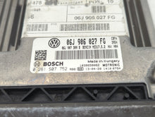 2013 Volkswagen Eos PCM Engine Control Computer ECU ECM PCU OEM P/N:06J 906 027 FG Fits OEM Used Auto Parts