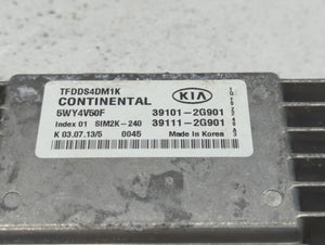 2011-2013 Kia Optima PCM Engine Control Computer ECU ECM PCU OEM P/N:39111-2G869 39101-2G869, 39101-2G868 Fits Fits 2011 2012 2013 OEM Used Auto Parts