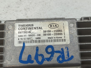 2014-2015 Kia Optima PCM Engine Control Computer ECU ECM PCU OEM P/N:39138-2GBK5 Fits Fits 2014 2015 OEM Used Auto Parts