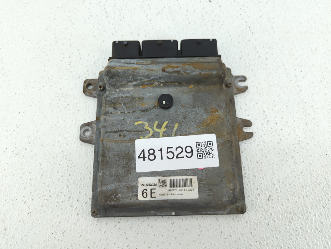 2013 Nissan Pathfinder PCM Engine Control Computer ECU ECM PCU OEM P/N:NEC008-067 MEC128-230 E1, MEC128-230 F1 Fits OEM Used Auto Parts