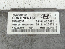 2011-2014 Hyundai Sonata PCM Engine Control Computer ECU ECM PCU OEM P/N:39111-2G672 39101-2G672 Fits Fits 2011 2012 2013 2014 OEM Used Auto Parts