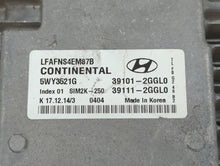 2015-2017 Hyundai Sonata PCM Engine Control Computer ECU ECM PCU OEM P/N:39101-2GGL0 39101-2GGK3 Fits Fits 2015 2016 2017 OEM Used Auto Parts