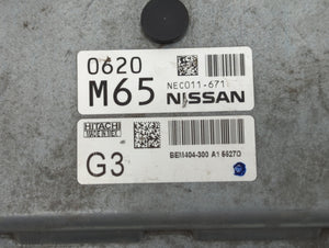 2013-2015 Nissan Sentra PCM Engine Control Computer ECU ECM PCU OEM P/N:NEC011-671 NEC005-664, NEC013-028 Fits Fits 2013 2014 2015 OEM Used Auto Parts