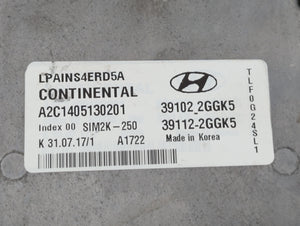 2018-2019 Hyundai Sonata PCM Engine Control Computer ECU ECM PCU OEM P/N:39112-2GGK5 39112-2GGK7, 39102-2GGK7 Fits Fits 2018 2019 OEM Used Auto Parts