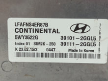 2015-2017 Hyundai Sonata PCM Engine Control Computer ECU ECM PCU OEM P/N:39111-2G669 39101-2G669 Fits Fits 2015 2016 2017 OEM Used Auto Parts