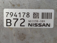 2018-2019 Nissan Pathfinder PCM Engine Control Computer ECU ECM PCU OEM P/N:NEC030-060 NEC041-601 Fits Fits 2018 2019 2020 OEM Used Auto Parts