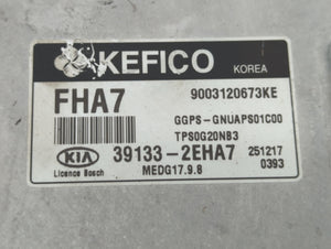 2016 Kia Soul PCM Engine Control Computer ECU ECM PCU OEM P/N:39133-2EHA7 Fits OEM Used Auto Parts