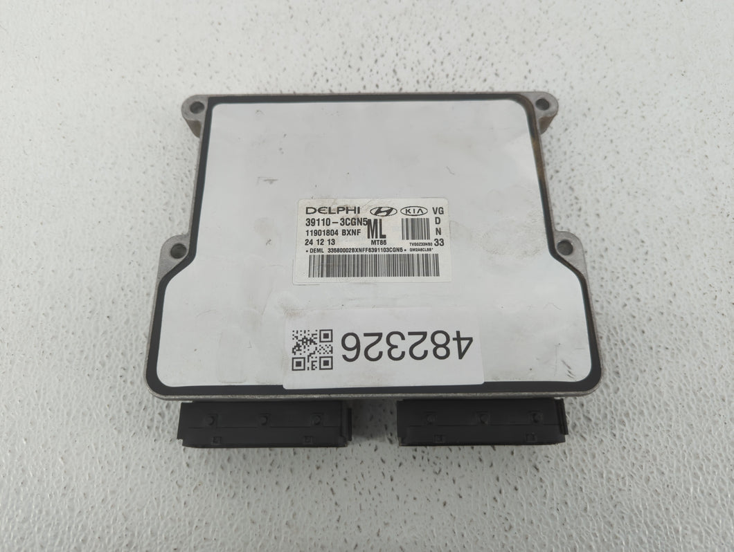 2012-2017 Hyundai Azera PCM Engine Control Computer ECU ECM PCU OEM P/N:39110-3CGN5 39172-3C010 Fits OEM Used Auto Parts