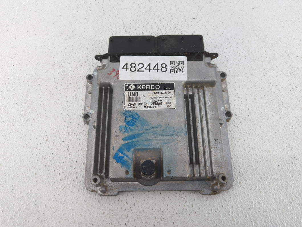 2014-2016 Hyundai Elantra PCM Engine Control Computer ECU ECM PCU OEM P/N:39131-2EMA0 39131-2EMB2 Fits Fits 2014 2015 2016 OEM Used Auto Parts