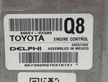 2017-2019 Toyota Corolla PCM Engine Control Computer ECU ECM PCU OEM P/N:89661-0ZQ80 89661-0ZR03 Fits Fits 2017 2018 2019 OEM Used Auto Parts