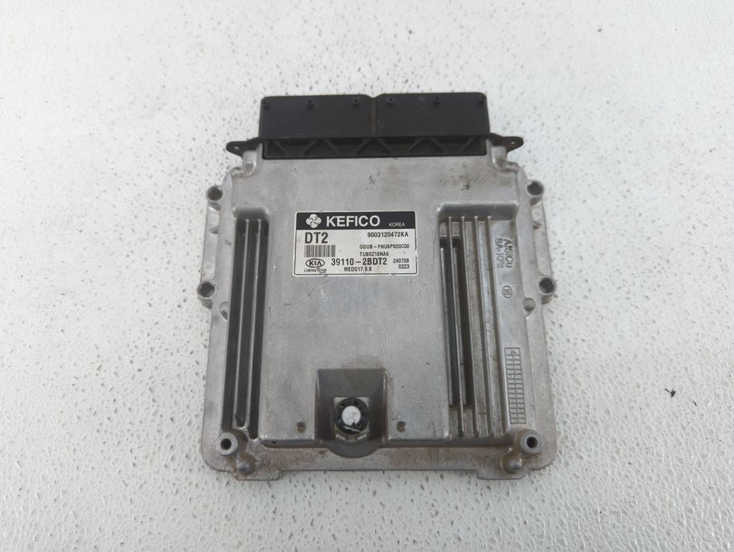 2014-2015 Kia Rio PCM Engine Control Computer ECU ECM PCU OEM P/N:39110-2BDT6 39110-2BDR5, 39110-2BDT2 Fits Fits 2014 2015 OEM Used Auto Parts