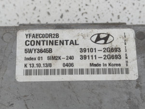 2011-2014 Hyundai Sonata PCM Engine Control Computer ECU ECM PCU OEM P/N:39111-2G693 39101-2G693 Fits Fits 2011 2012 2013 2014 OEM Used Auto Parts