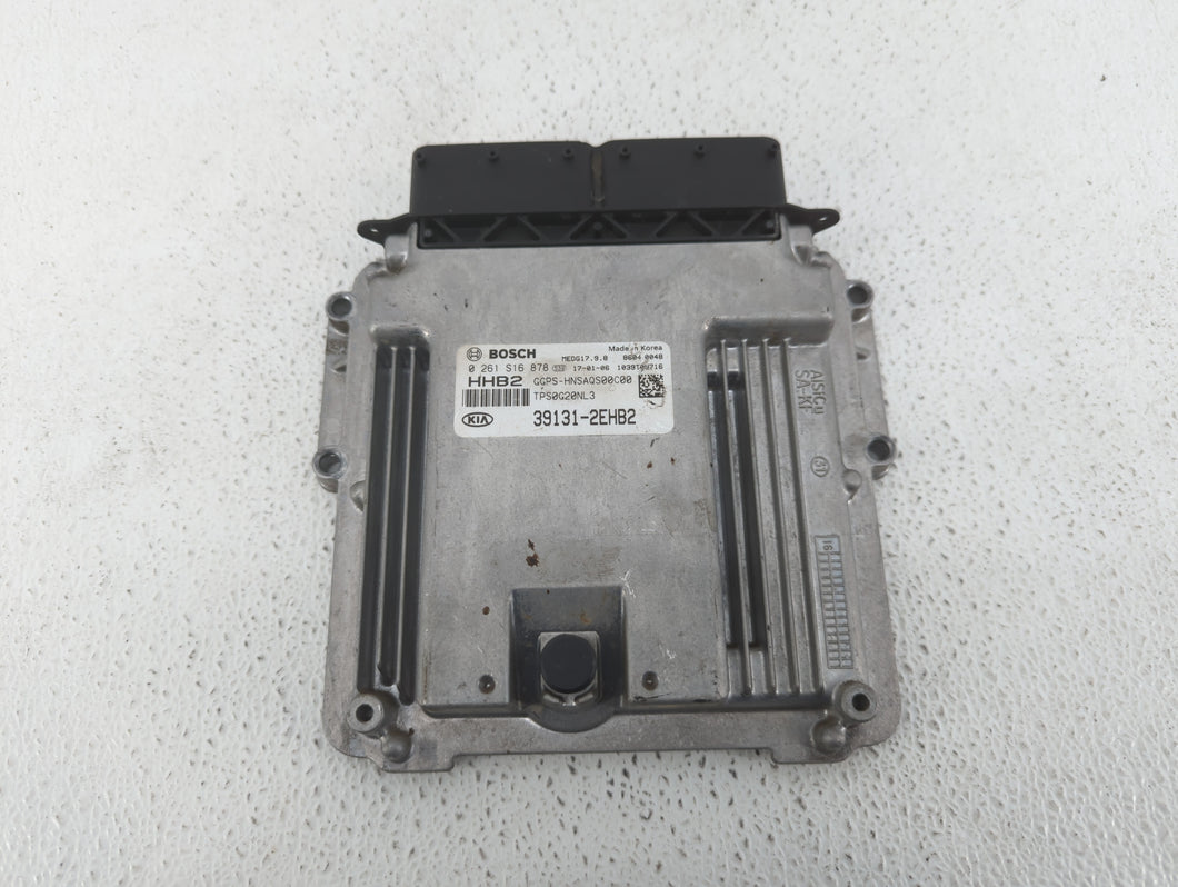 2017-2018 Kia Soul PCM Engine Control Computer ECU ECM PCU OEM P/N:39131-2EHB2 Fits Fits 2017 2018 OEM Used Auto Parts