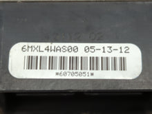 2012 Ford Fusion PCM Engine Control Computer ECU ECM PCU OEM P/N:BE5A-12A650-SB Fits OEM Used Auto Parts