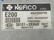 2014 Kia Soul PCM Engine Control Computer ECU ECM PCU OEM P/N:39133-2EHA0 39131-2EHA0 Fits OEM Used Auto Parts