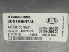 2016-2018 Kia Optima PCM Engine Control Computer ECU ECM PCU OEM P/N:39108-2GGD0 39138-2GGD0, 39138-2GGD2 Fits Fits 2016 2017 2018 OEM Used Auto Parts