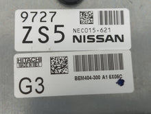 2013-2015 Nissan Sentra PCM Engine Control Computer ECU ECM PCU OEM P/N:NEC015-621 NEC005-664, NEC013-028 Fits Fits 2013 2014 2015 OEM Used Auto Parts