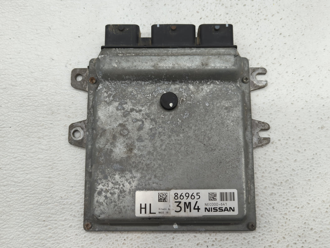 2012 Nissan Rogue PCM Engine Control Computer ECU ECM PCU OEM P/N:NEC000-641 MEC112-100 D1, NEC000-643 Fits OEM Used Auto Parts