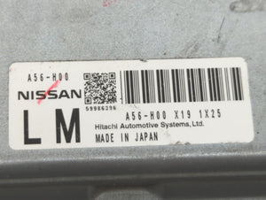 2012 Nissan Murano PCM Engine Control Computer ECU ECM PCU OEM P/N:A56-H00 Fits OEM Used Auto Parts